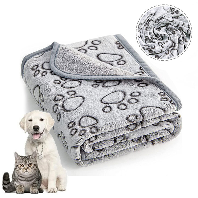Pet Supplies For Dogs - Selimut Hewan Peliharaan Lembut Berbulu Halus