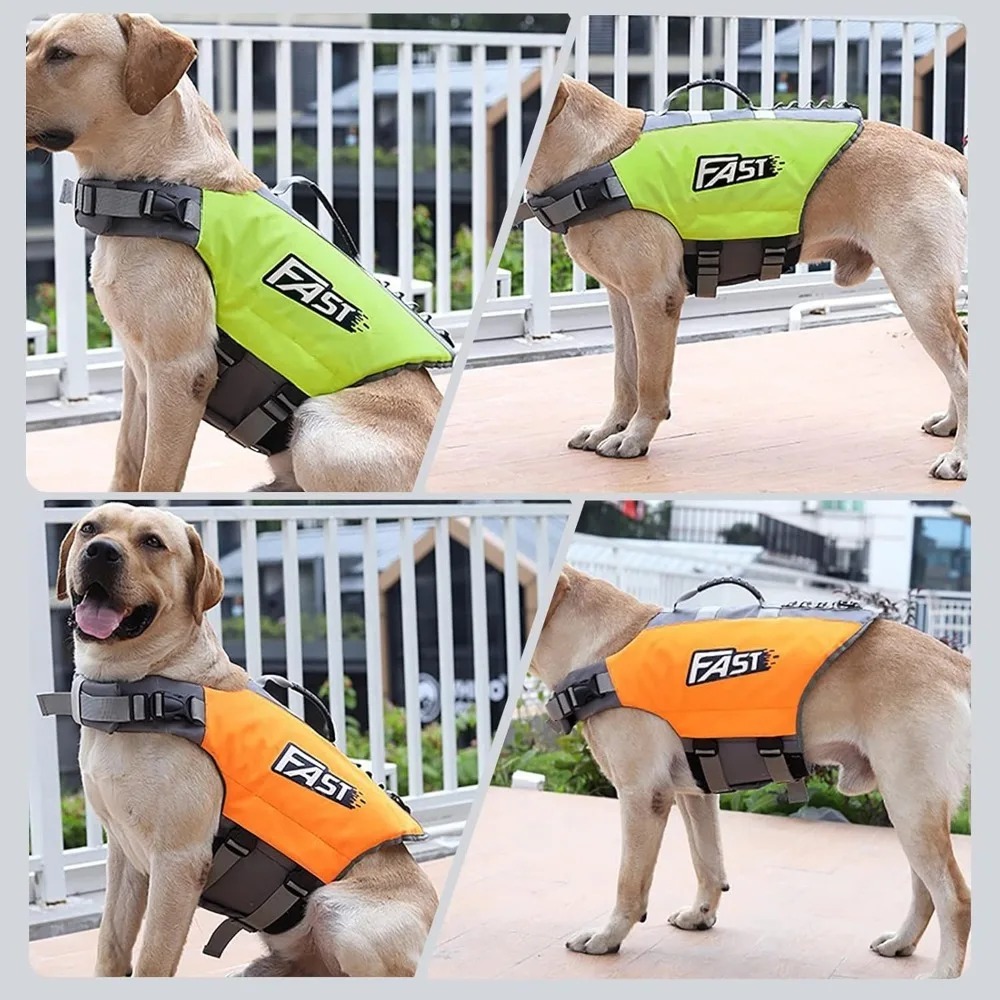 Dog Life Jacket - Jaket Renang Hewan Peliharaan yang Dapat