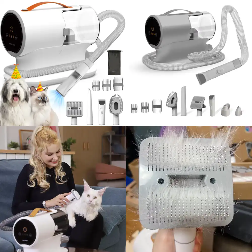 Dog Grooming Clippers - AIRROBO USA Vacuum Perawatan Hewan Peliharaan