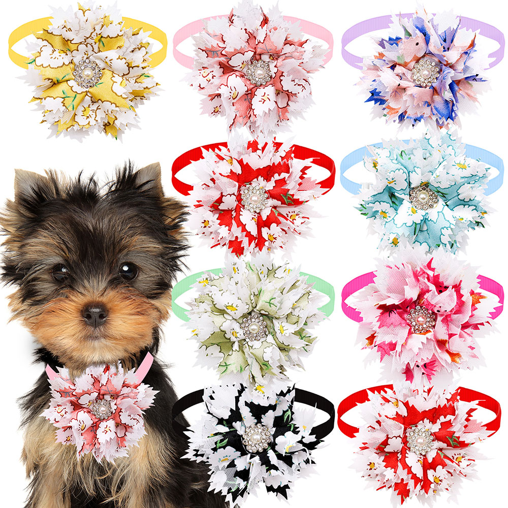 Pet Supplies Hours - 10/20 buah kerah dasi kupu-kupu anjing