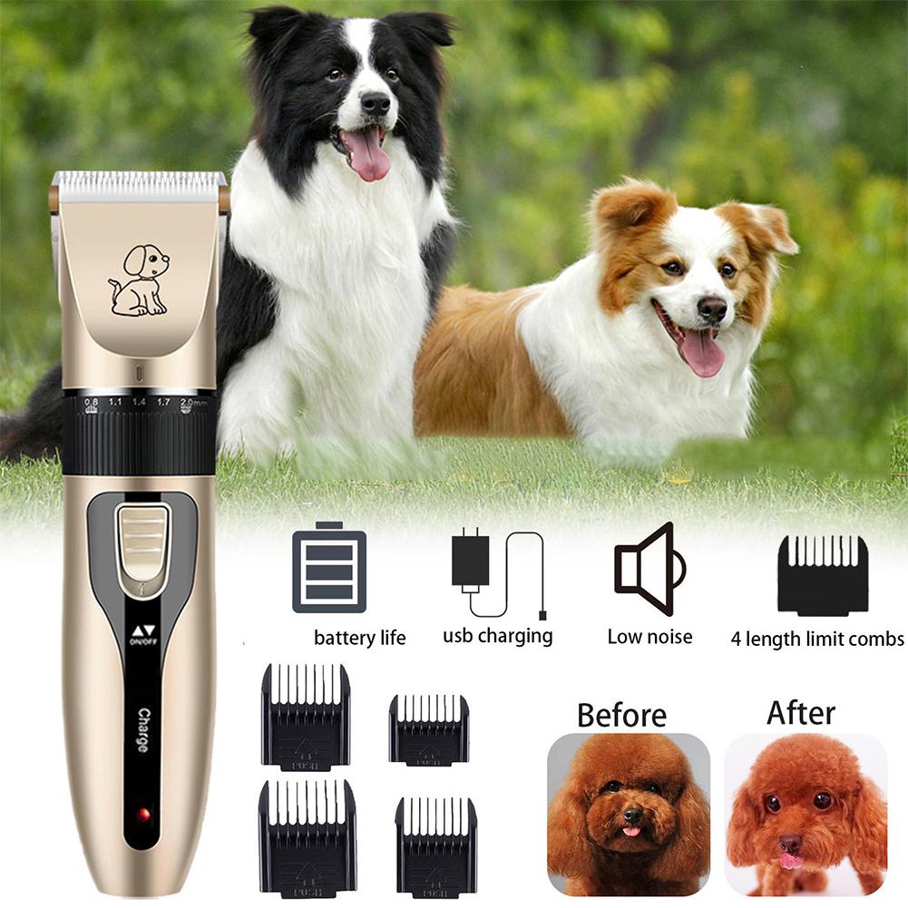 Dog Grooming Clippers - Kit Pemotong Rambut Hewan Peliharaan Isi