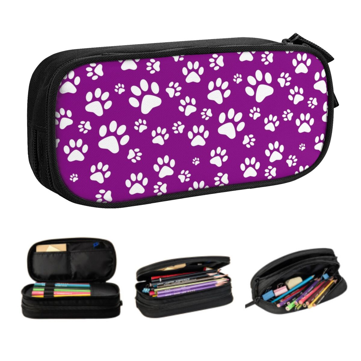 Pet X Supplies & Tack Reviews - Kotak Pensil Pola Kaki Anjing Peliharaan