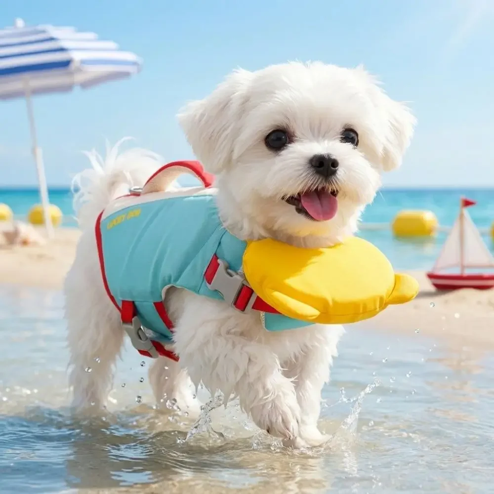 Dog Life Jacket - Pelampung Anjing Kuat Tahan Air, Dapat