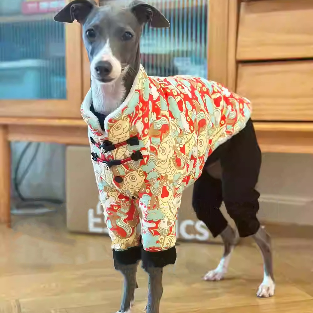 Dog Life Jacket - Jaket bulu gesper simpul Cina untuk