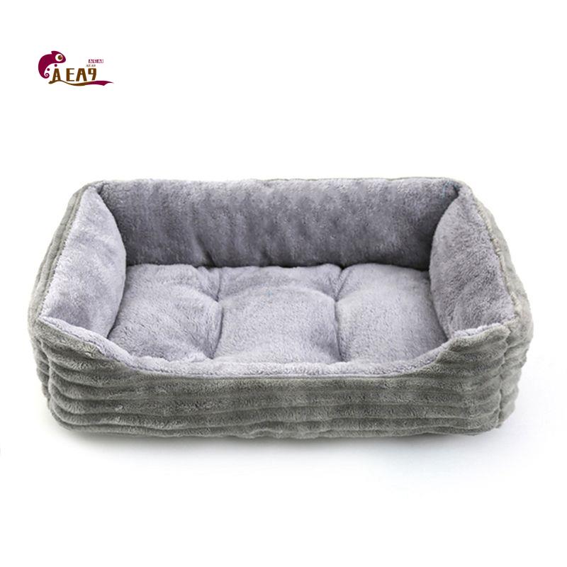 Pet X Supplies & Tack Reviews - AEA9-Grey Tempat Tidur Anjing Persegi Mewah
