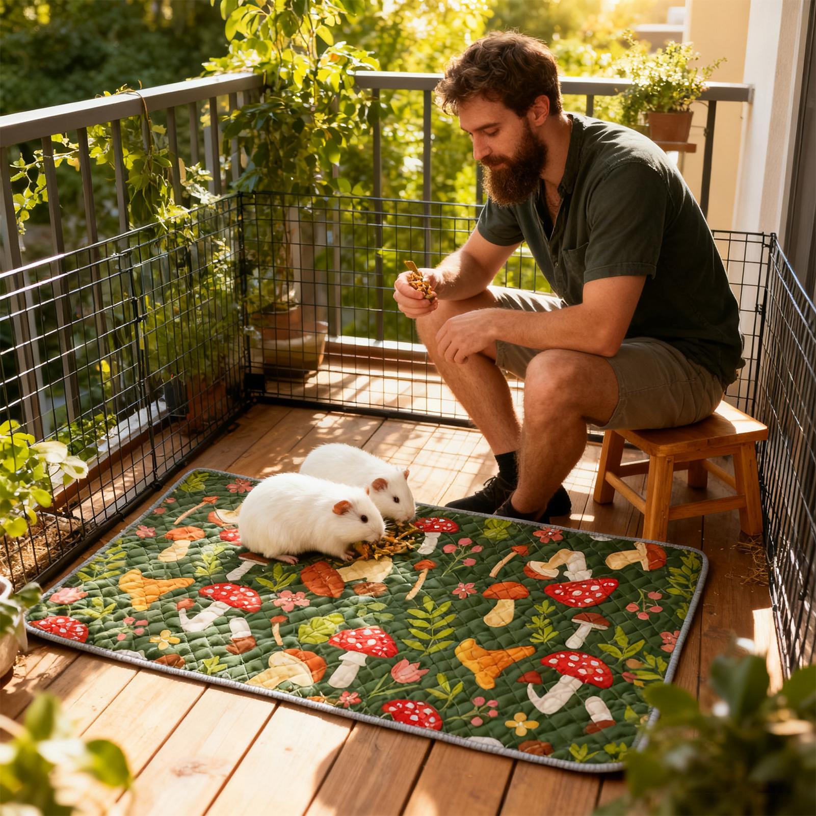 Alas Kandang Ferret Penyerap D - Hedgehog Bedding Liner ulasan dan harga