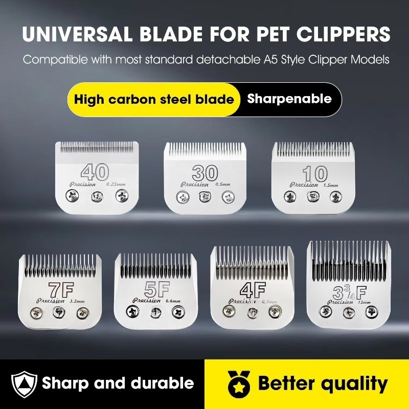 Pisau Clipper A5 10 buah #   3 - Dog Grooming Clippers ulasan dan harga