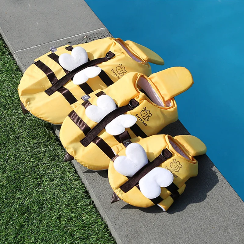 Baju renang anjing lebah kecil - Dog Life Jacket ulasan dan harga
