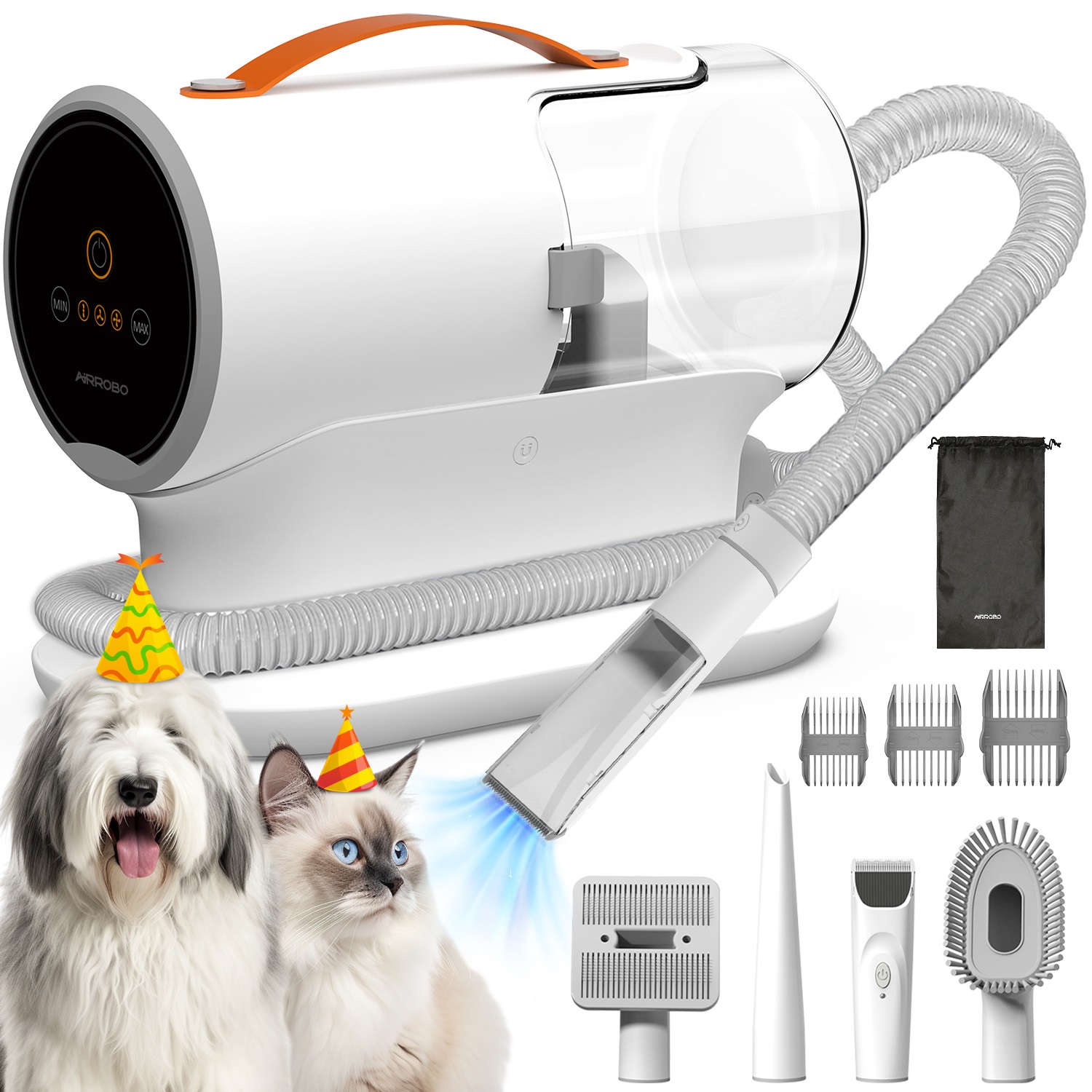 AIRROBO USA Vacuum Perawatan H - Dog Grooming Clippers ulasan dan harga