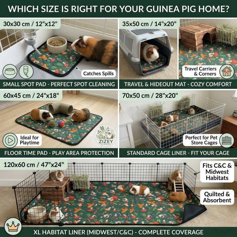 Alas Tidur Hamster Dapat Dicuc - Hedgehog Bedding Liner ulasan dan harga