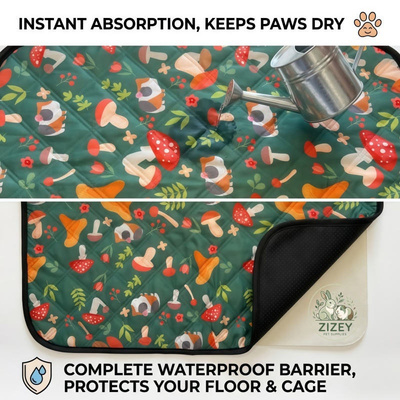 Alas Tidur Hamster Dapat Dicuc - Hedgehog Bedding Liner ulasan dan harga