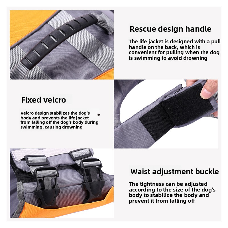 Rompi Pelampung Anjing, Rompi  - Dog Life Jacket ulasan dan harga