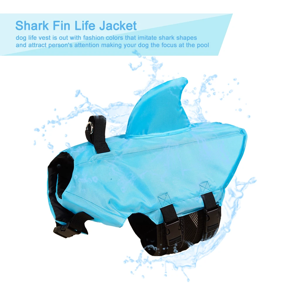 Rompi Pelampung Anjing Shark F - Dog Life Jacket ulasan dan harga