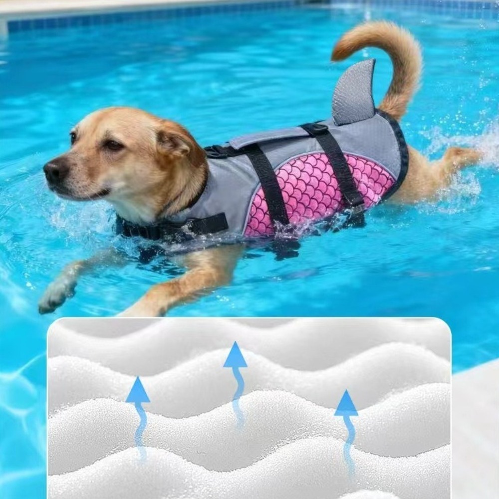 Pelampung Anjing Daya Apung Ku - Dog Life Jacket ulasan dan harga