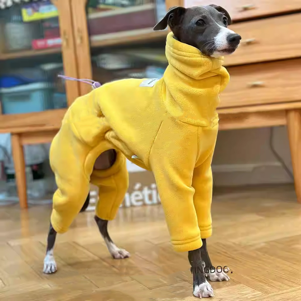 Sweter bulu kuning hangat untu - Dog Life Jacket ulasan dan harga