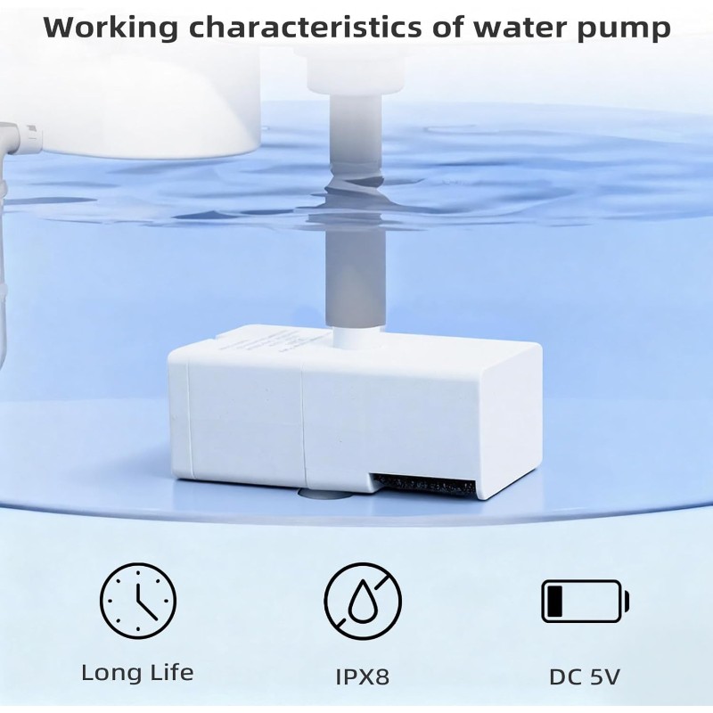 B84B-Pompa Pengganti Air Mancu - Pet Water Fountain ulasan dan harga