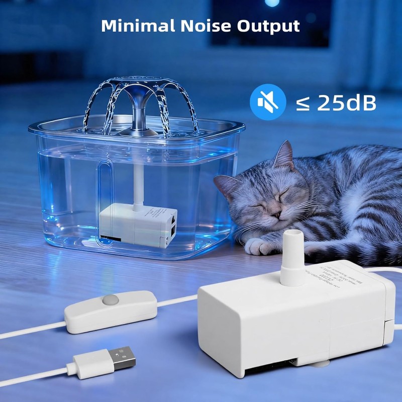 B84B-Pompa Pengganti Air Mancu - Pet Water Fountain ulasan dan harga