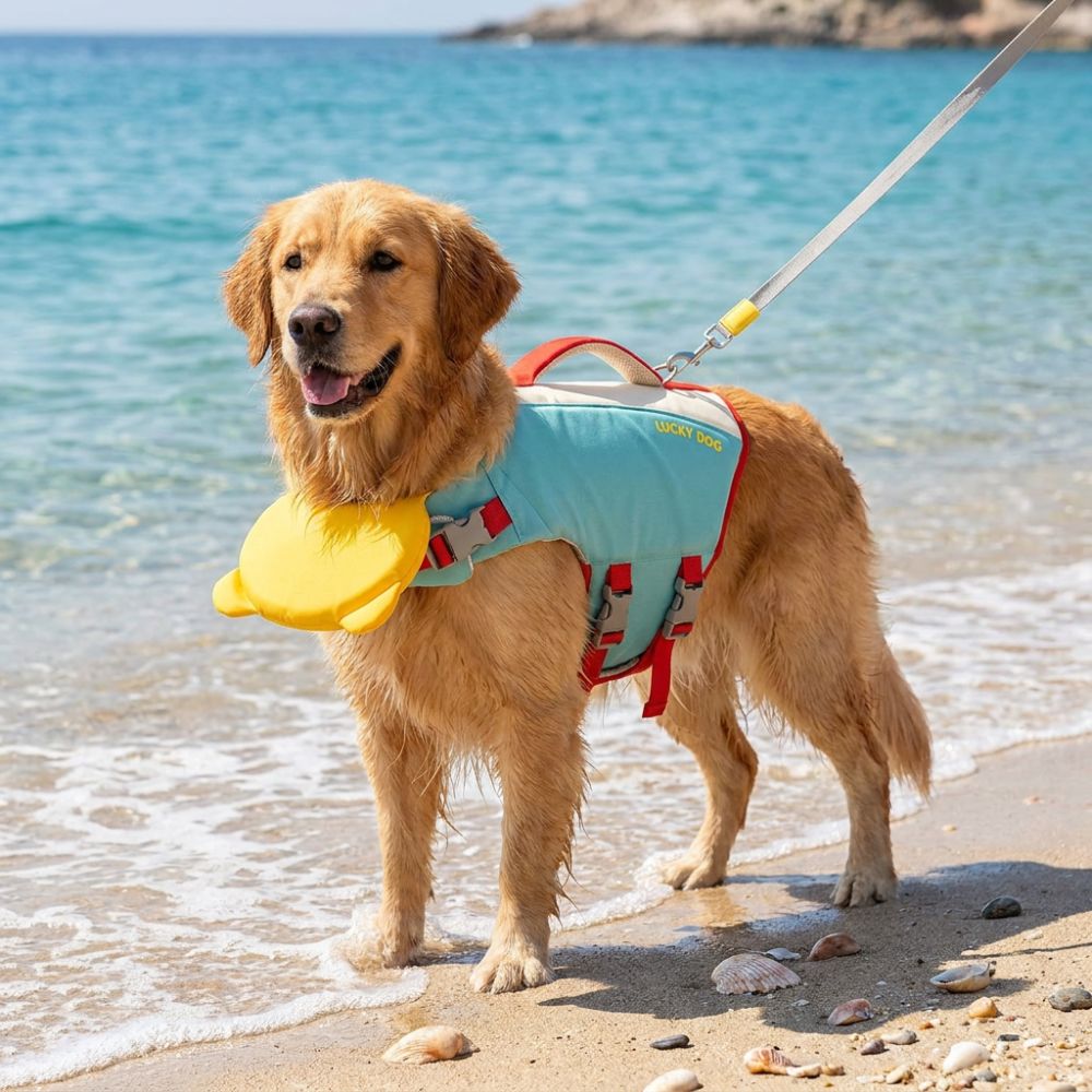 Pelampung Anjing Kuat Tahan Ai - Dog Life Jacket ulasan dan harga