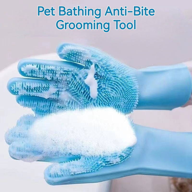 Sarung Tangan Mandi Hewan Peli - Pet Supplies Dog Wash ulasan dan harga