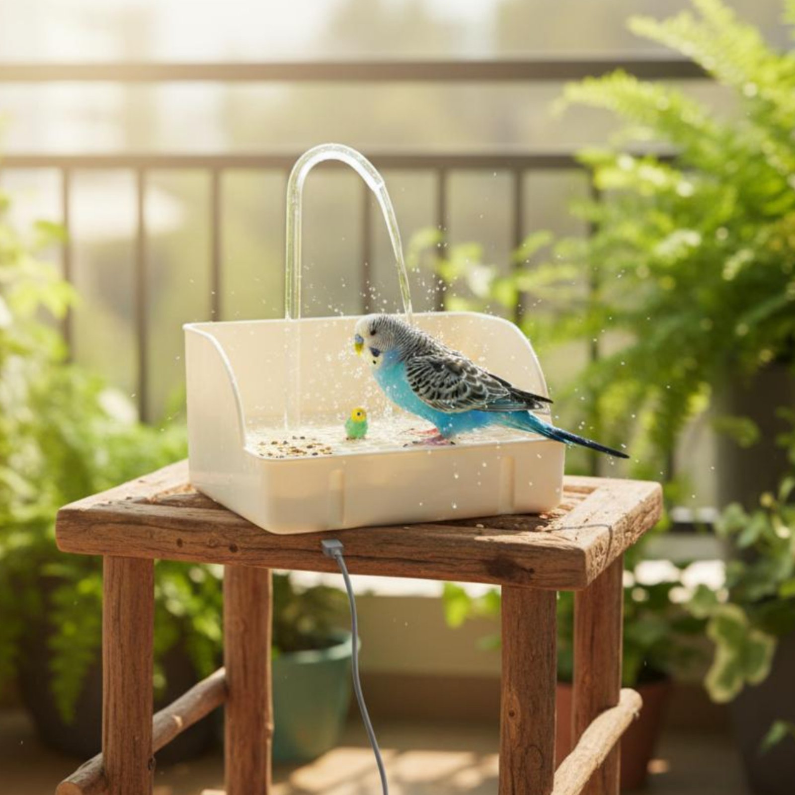 Pemandian Burung Otomatis Muda - Pet Supplies Us ulasan dan harga