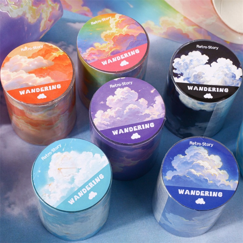 JIANQI 50mm X 2m PET Sky Cloud - Pet X Supplies & Tack Reviews ulasan dan harga