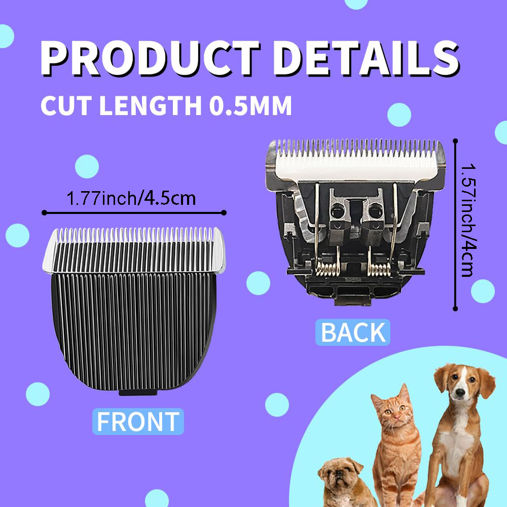 2/3 Buah Pisau Pengganti Peraw - Dog Grooming Clippers ulasan dan harga
